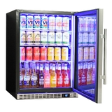 Schmick Quiet Running Front Venting Under Bench Solid Stainless Door Bar Fridge - Model SK156R-SD
