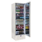 Schmick Classy Upright Heated Glass 1 Door Bar Fridge - Model SK422R-W-HD