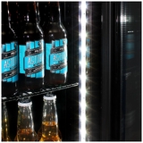 Gilmore Fuel Pump Branded Skinny Upright Bar Fridge - SS-P160-FP-GILMORE