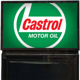 Castrol Fuel Pump Branded Skinny Upright Bar Fridge