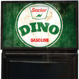 Dino Fuel Pump Branded Skinny Upright Bar Fridge