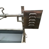 Extendable Charcoal Spit Roast Machine  - 25kgs meat capacity Motor from DIZZY LAMB - SSB-3060X