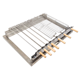 Stainless Steel Cyprus Grill Chain Driven Rotisserie BBQ (Made in Cyprus) - SSCG-9000F