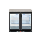 CROSSRAY Kitchen  BBQ Burner Double side cabinets with flat benchtops and double fridge (L) - TC4K-09