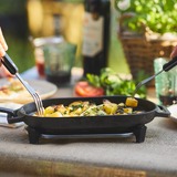 Ooni Cast Iron SIZZLER Pan with Removable handle & Stainless Steel Trivet - UU-P1A900