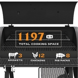 Oklahoma Joe’s® Highland Reverse Flow Offset Smoker