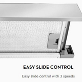 Artusi 60cm Slideout Rangehood - ASO600RX