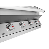  Beefeater 1600 Series Stainless Steel 5 Burner Built In BBQ w/ Cast Iron Burners & Grills - BBG1650SA