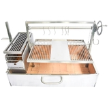 Argentine Charcoal & Woodfired Built-In Parrilla Grill - BBQ25SS