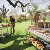 XL Open Fire Santa Maria Grill with Clamp grill TAGWOOD - BBQ26SS