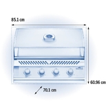 Napoleon Built-in 500 Series 32" - BI32NSS-AU