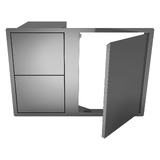 Outdoor Double Drawer & Single Door Cupboard - BOC2050SA