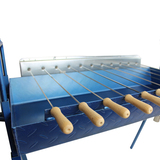 Cyprus Grill Deluxe Auto (Blue) Genuine Product (Made in Cyprus) With RECHARGABLE 20KG Variable Speed Motor - CG-0705C