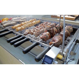 myGRILL Chef SMART Large with Stainless Steel Cart & Big Spit - Ultimate Package - CS3015-15-PLUS-BIGSPIT