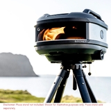 Gozney Pizza Oven Tread Gas Black BUNDLE with Stand - GTPOBAU1225-STAND