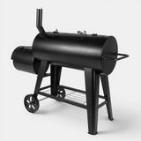 Hark Chubby Offset Smoker (BUNDLE) - Smoker & Cover - HK0540-BUN