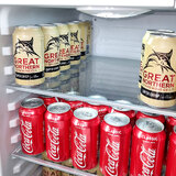 Schmick Quiet Energy Efficient 10 Star Rated Black Bar Fridge