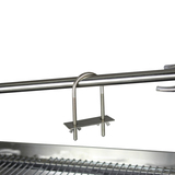 Stainless Steel Back Brace U Bolt with Wing Nut & Plate for DIZZY LAMB BBQ Rotisserie Spit