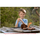Man Law Stainless Steel Diamond Plate Steak Knife (Set of 4) - MAN-SK1