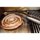 Man Law Heavy Duty 3 Piece Stainless Steel BBQ Set, Includes Fork, Tongs, & Spatula in a Box