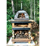 Authentick Pizza Ovens MAXIMUS Mobile Pizza Oven Black - MAXB