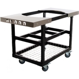 Primo Cart Base with Basket and SS Side Shelves for XL, LG 