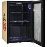 Great Northern Branded Glass Door Bar Fridge With Cool Frosted Door Logo - SC70-B-GNBC-GOLD  