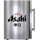 Asahi branded bar fridge, Great gift idea! Great Entertaining Room Or Man Cave Item - SC70-SS-R-ASAHI 