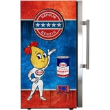 ESSO Schmick Vintage Fuel Pump Triple Glazed Alfresco Bar Fridge With LED Strip Lights - SC88-FP-ESSO  