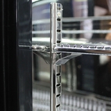 Rhino Black Commercial Upright Triple Glass Door Bar Fridge Ultra Energy Efficient - SGT1R-BS