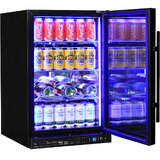Schmick Quiet Running Front Venting Under Bench Heated Glass Door Bar Fridge Model 
