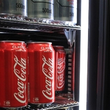 Schmick Quiet Running Front Venting Under Bench Black Glass Door Bar Fridge Heated Glass - Model SK126L-B-HD