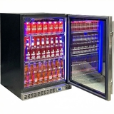 Schmick Quiet Slide Out Front Venting Under Bench Heated Door Bar Fridge  - SK156L-HD-M