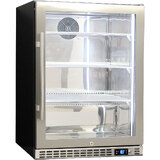Schmick Quiet Running Front Venting Under Bench Triple Glazed Glass Door Bar Fridge Model SK156L-SS