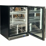 Schmick Quiet Slide Out Front Venting Under Bench Heated Door Bar Fridge - SK156R-HD-M