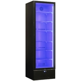 Schmick Classy Upright Heated Glass 1 Door Bar Fridge - SK422L-B-HD