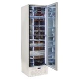 Schmick Classy Upright Heated Glass 1 Door Bar Fridge - Model SK422R-W-HD