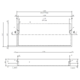 1200mm Alfresco Built In Charcoal BBQ with Spit Rotisserie - SP-124-BUNDLE
