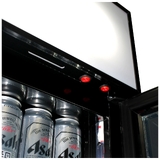 Castrol Fuel Pump Branded Skinny Upright Bar Fridge - SS-P160-FP-CASTROL