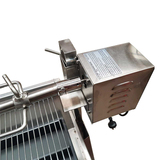 Extendable Charcoal Spit Roast Machine  - 25kgs meat capacity Motor from DIZZY LAMB - SSB-3060X