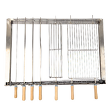 Stainless Steel Cyprus Grill Chain Driven Rotisserie BBQ (Made in Cyprus) - SSCG-9000F