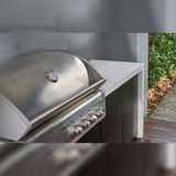 Crossray Premium 4B Gas BBQ Outdoor Kitchen w/ double fridge - TC4KP-15