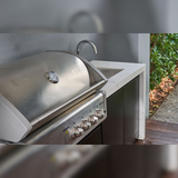Crossray Premium 4B Gas BBQ Outdoor Kitchen w/ double fridge & sink - TC4KP-16