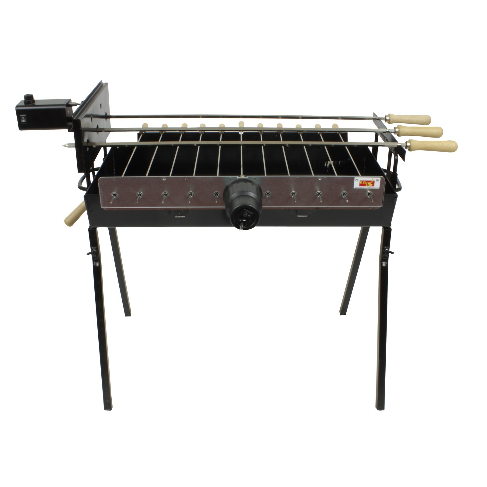 Cyprus Grill Modern Rotisserie Spit - Souvla Package Deal with 20kg Variable Speed Motor - CG-0779B