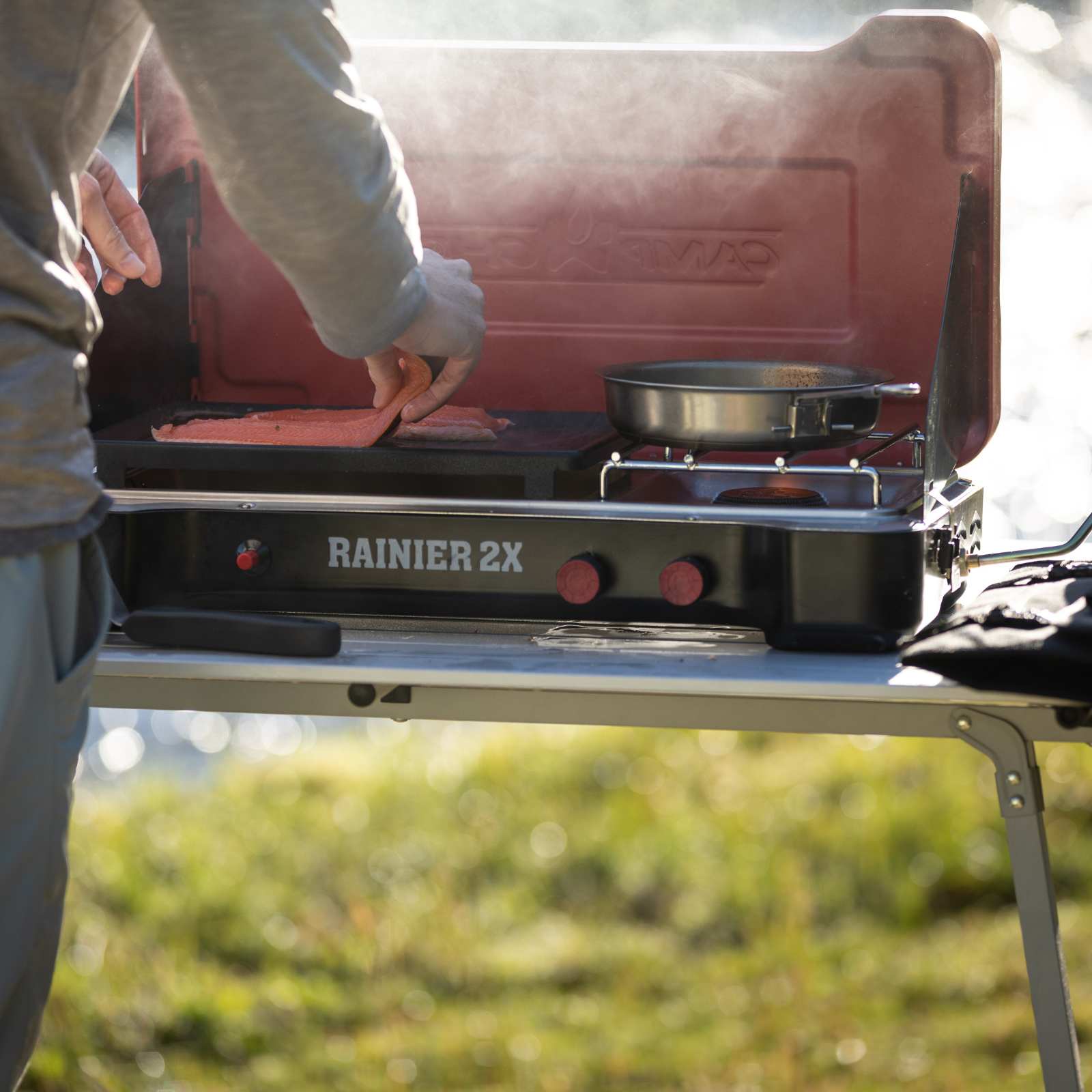 BUY Camp Chef Mountain Series Rainier 2X Two Burner Cooking