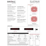 Bromic Platinum Smart-Heat Electric Heater, 2300W White - 2620247