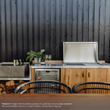 Artusi 80cm Built-In Gas Stainless Steel BBQ & Roasting Dome Hood Bundle - ABBQM2-Bun 