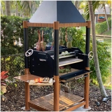 360° Open-Fire Grill Cold-roll steel - TAGWOOD - BBQ02SI