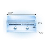 Napoleon Built-In 700 Series 32 Griddle - NG - DISPLAY