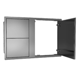 Outdoor Double Drawer & Single Door Cupboard - BOC2050SA